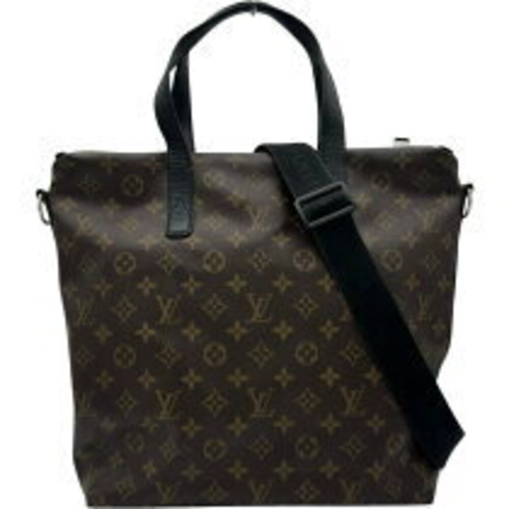 Louis Vuitton Kitan Brown Monogram Macassar Shoulder Bag